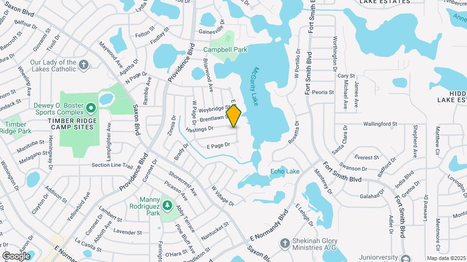 1088 E Page Dr Map and Location Details