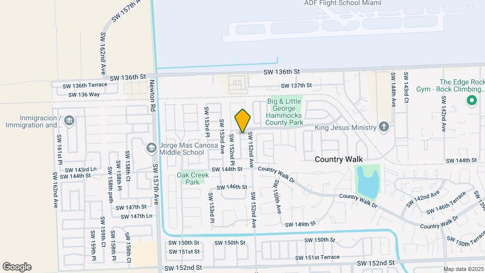 14133 SW 152nd Ct Map and Location Details