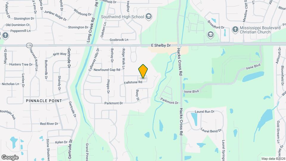 7858 Fallstone Rd Map and Location Details