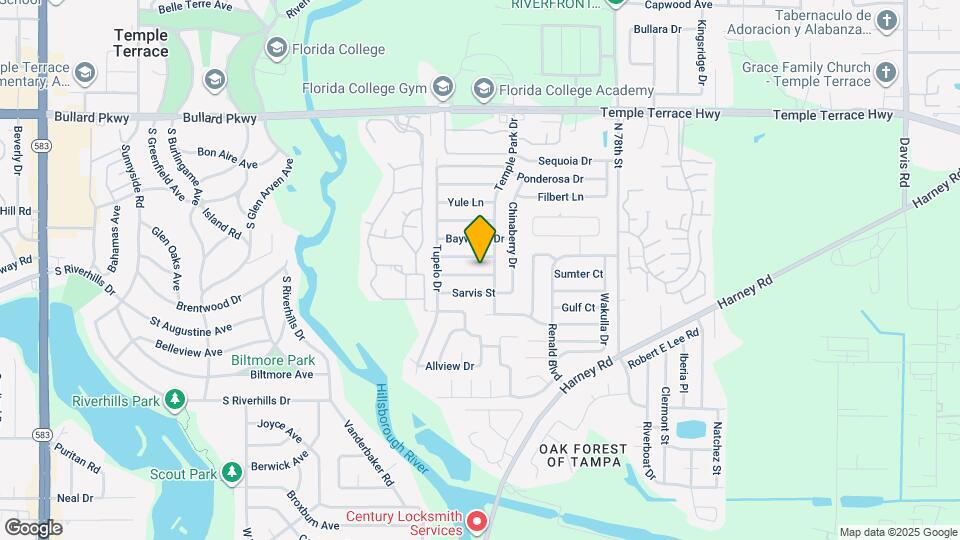7020 Aspen Ave Map and Location Details