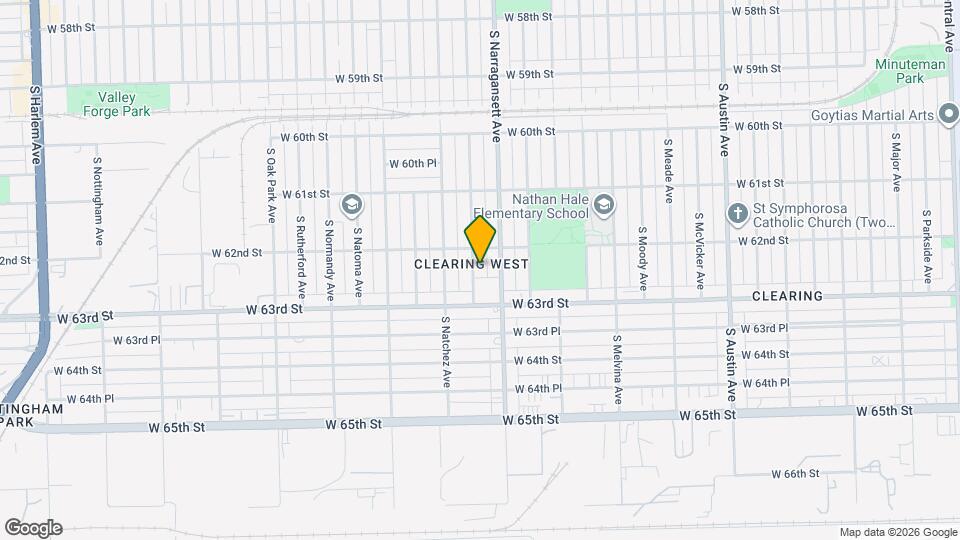 6219 S Nagle Ave, Unit 6219 Mapa y Detalles de la Ubicación