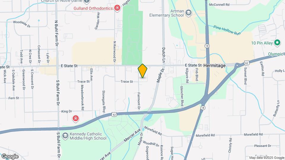 99 Fairmont Dr Map and Location Details