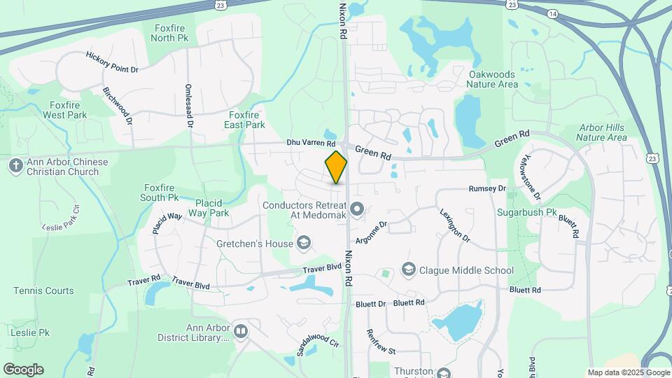 2708 S Spurway Dr Map and Location Details