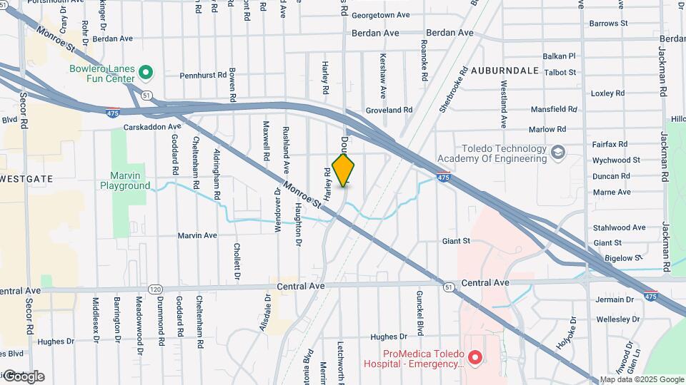 3337 Douglas Rd Map and Location Details