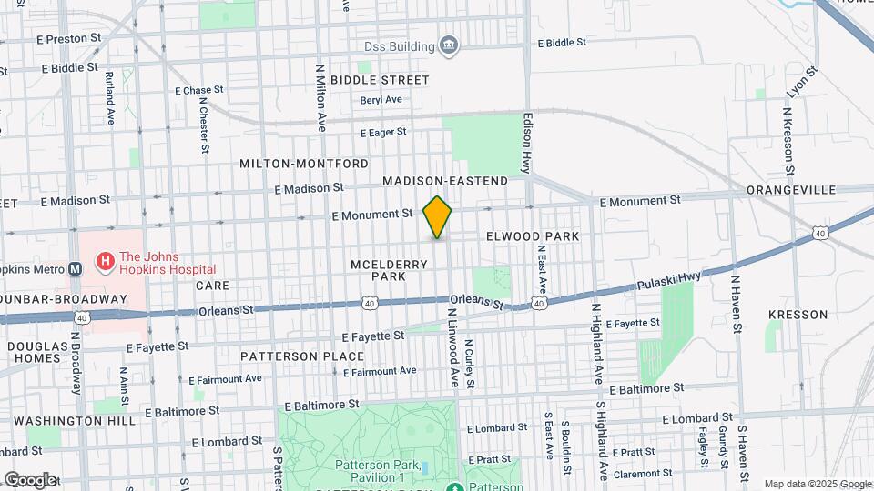 533 N Streeper St Map and Location Details
