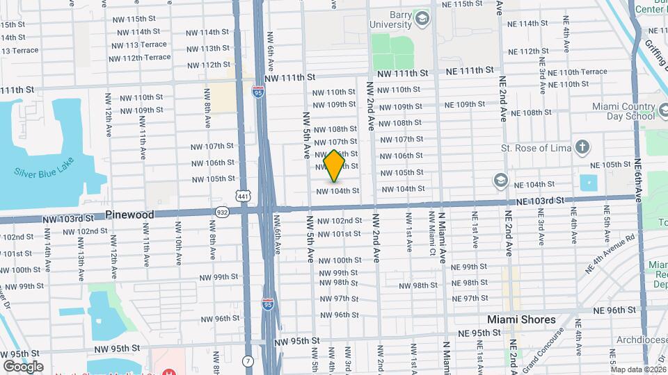 323 NW 104th St Mapa y Detalles de la Ubicación