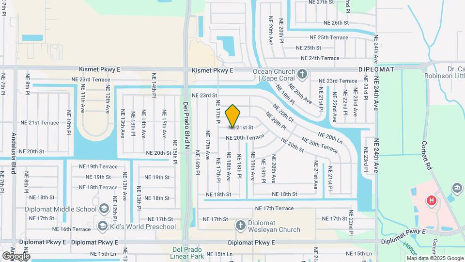 1804 NE 21st St Map and Location Details