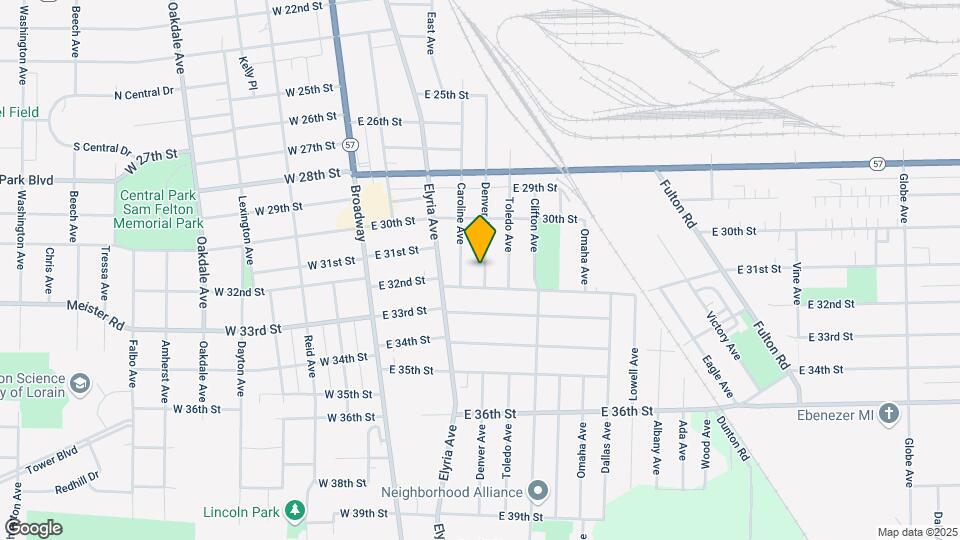 3142 Denver Ave Map and Location Details