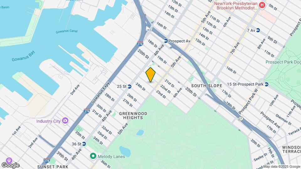 223 23rd St Map and Location Details
