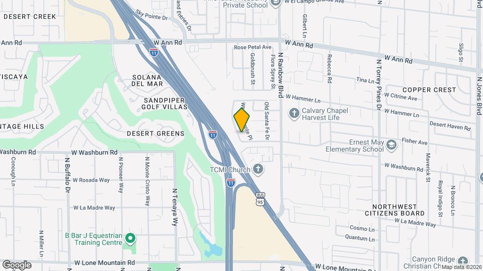 5212 Standing Rock Pl Map and Location Details