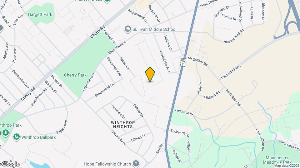 1814 Amherst Ct Map and Location Details