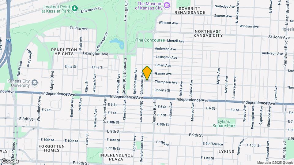 3118 Thompson Ave Map and Location Details