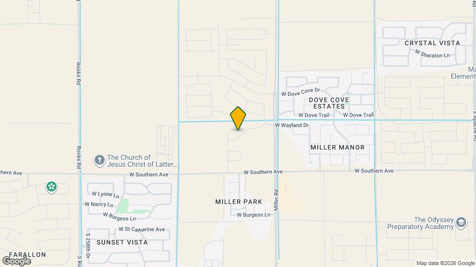 25244 W Wayland Dr Map and Location Details