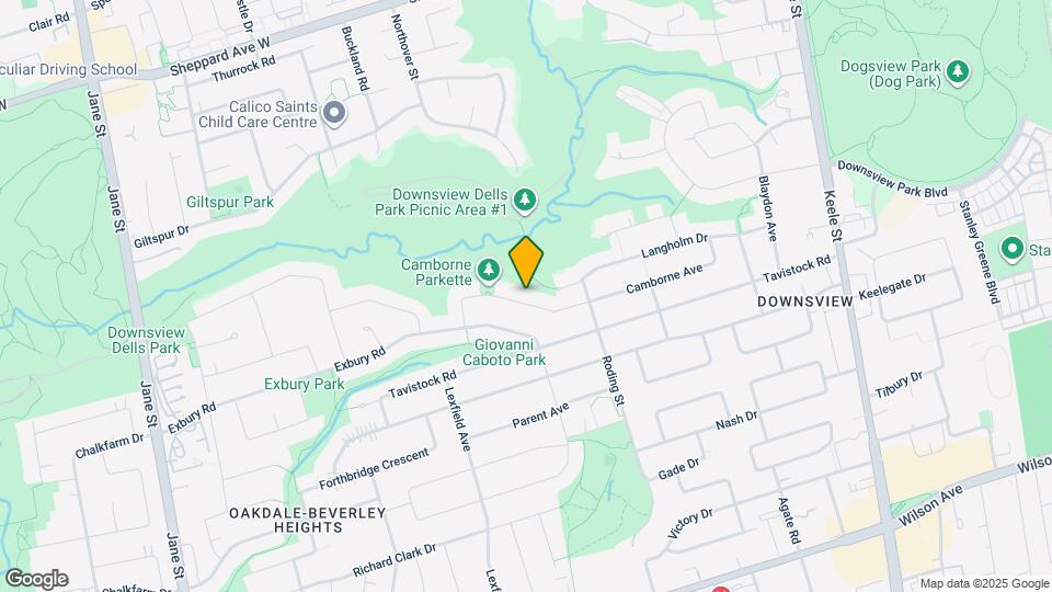 94 Camborne Ave Map and Location Details