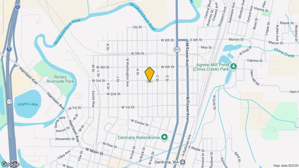824 G St Mapa y Detalles de la Ubicación