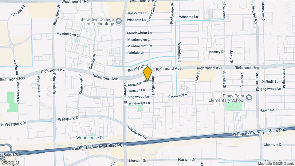 9615 Meadowvale Dr Map and Location Details