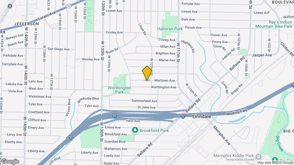 12213 Mortimer Ave Map and Location Details