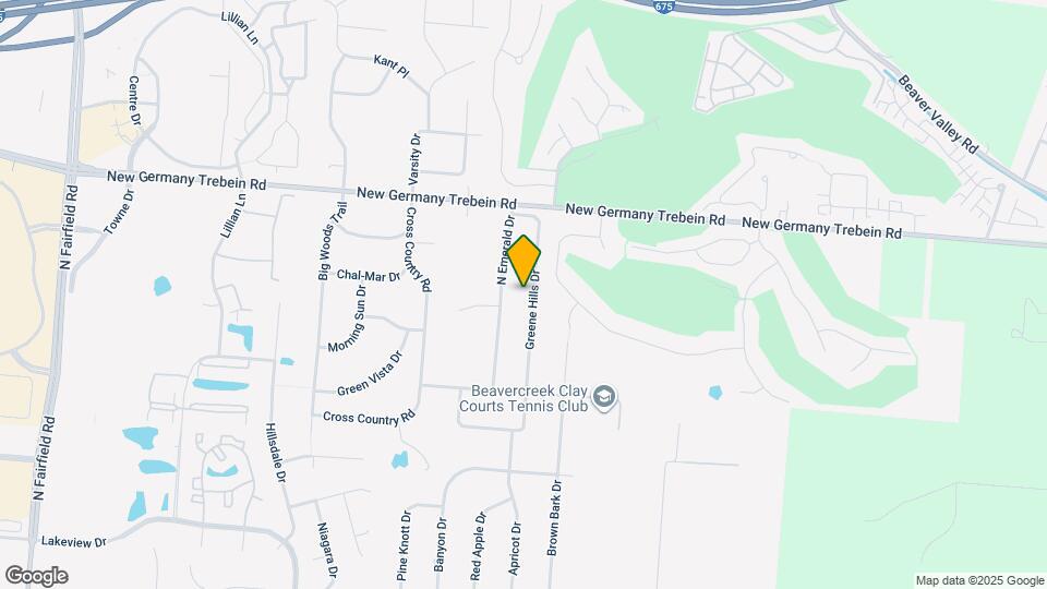 2654 Greene Hills Dr Mapa y Detalles de la Ubicación