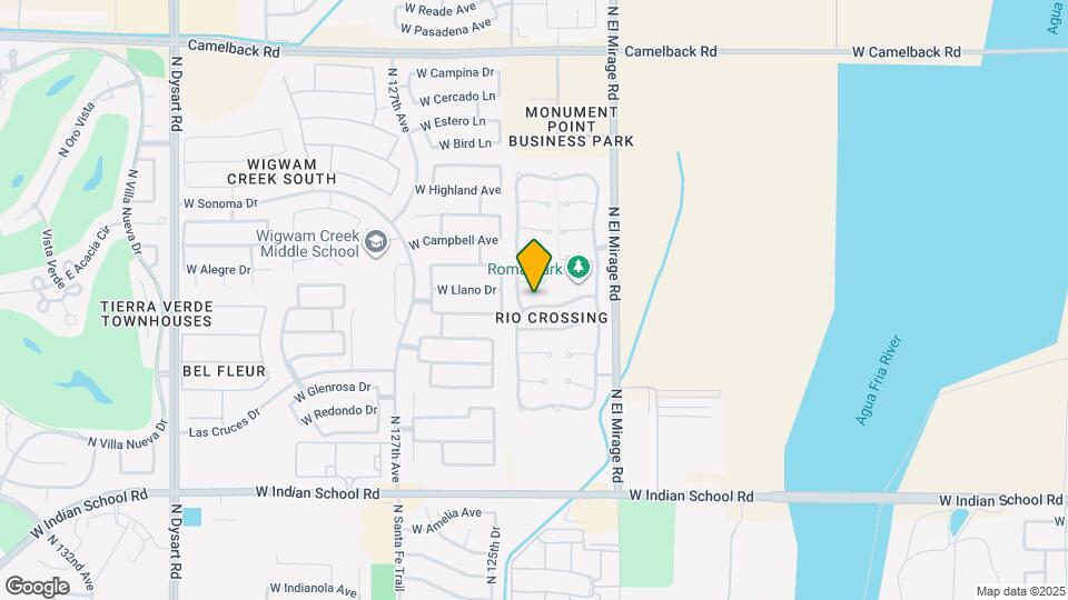 12386 W Roma Ave Map and Location Details