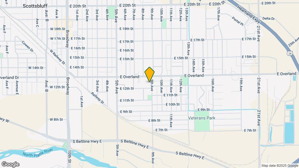 1210 9th Ave Map and Location Details