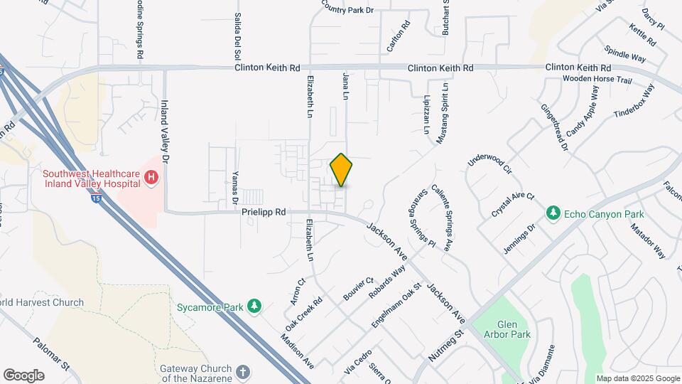 24931 Padre Ct Map and Location Details