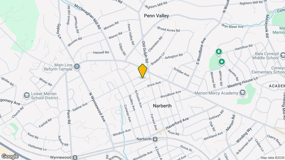 217 Wayne Ave Map and Location Details