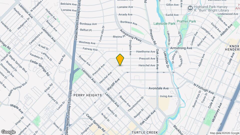 4008 Herschel Ave Mapa y Detalles de la Ubicación