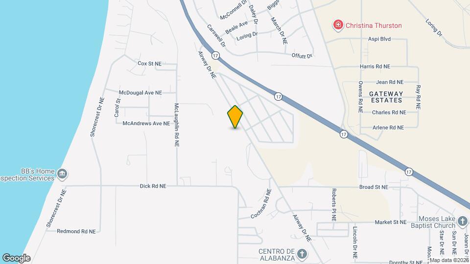 4710 Airway Dr NE Map and Location Details
