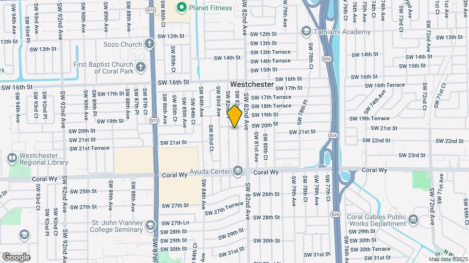 2022 SW 82nd Ct Map and Location Details