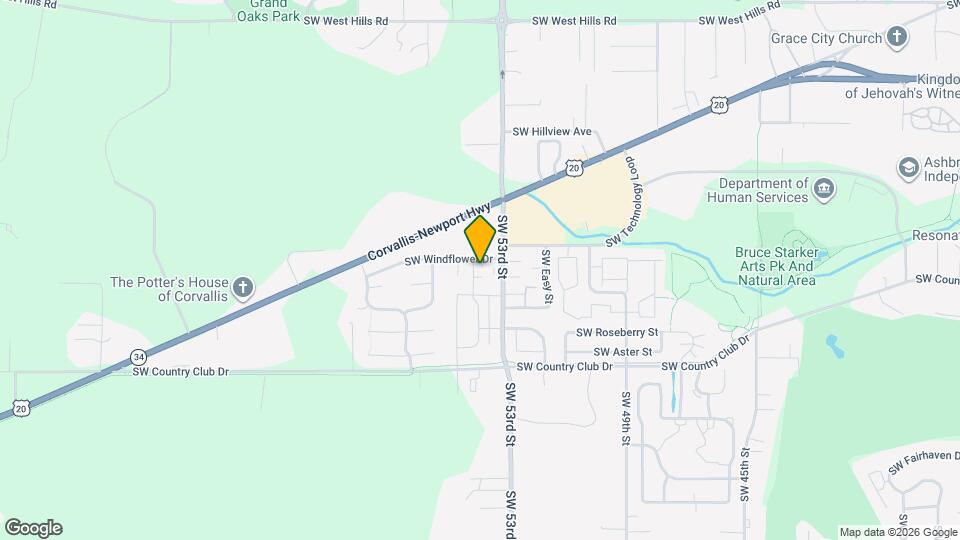 1657 SW Stanford St Map and Location Details