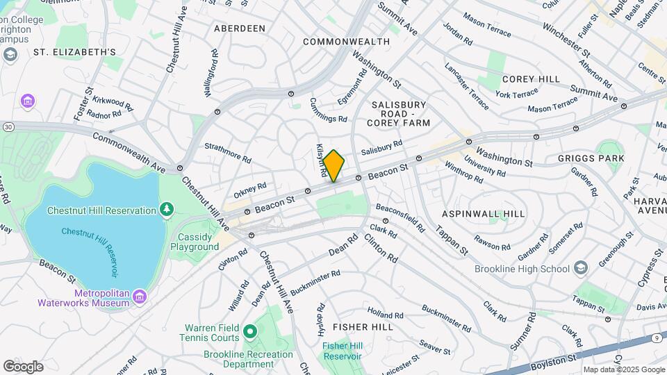 1805 Beacon St Map and Location Details