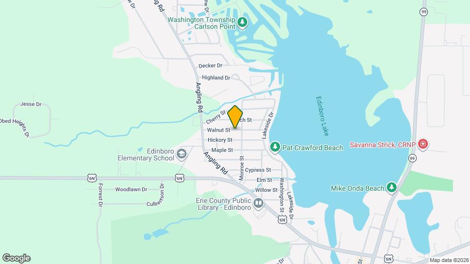 207 Walnut St Mapa y Detalles de la Ubicación