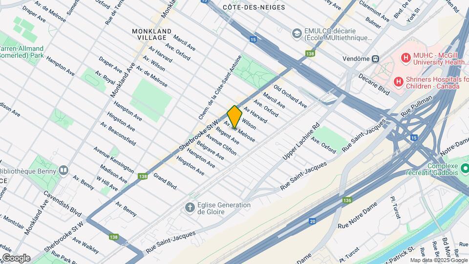 2302 De Melrose Av Map and Location Details