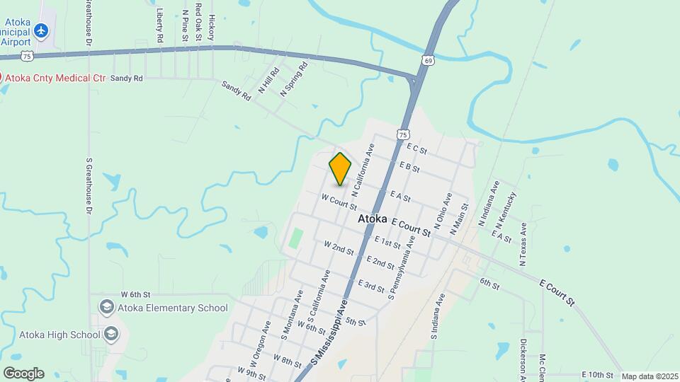 337 W Court St Map and Location Details