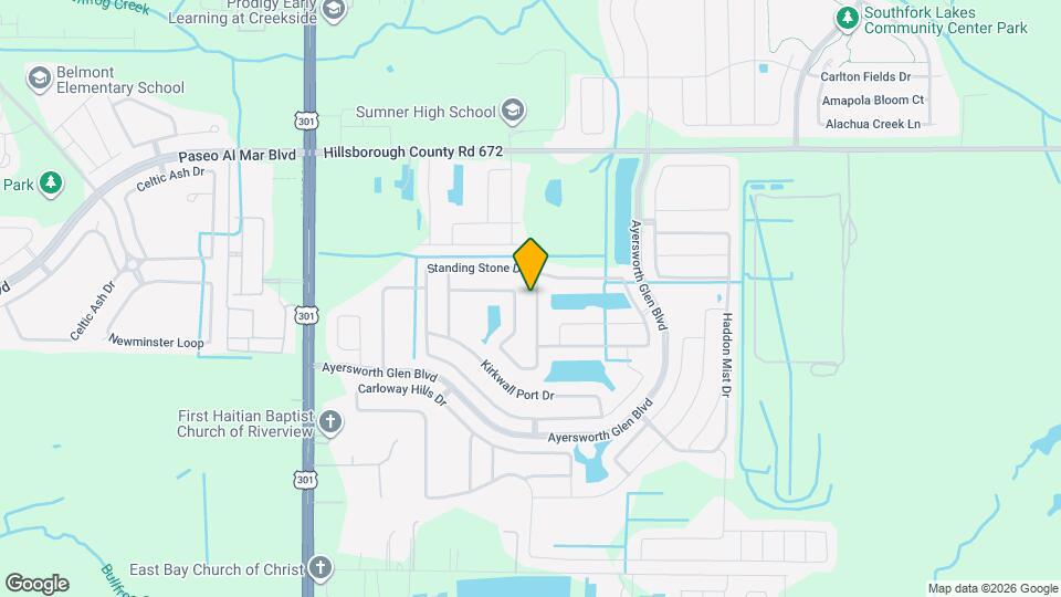 14211 Edinburgh Moor Dr Map and Location Details