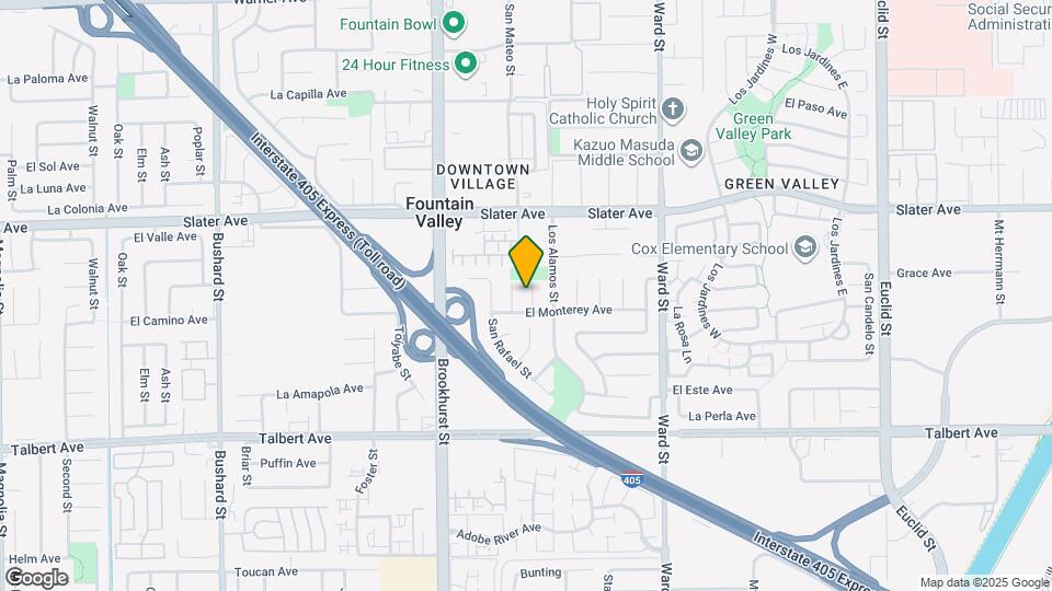 17679 San Vicente St Map and Location Details