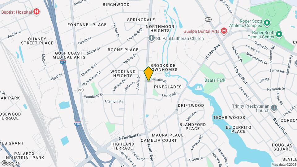 4300 N 9th Ave, Unit A Map and Location Details