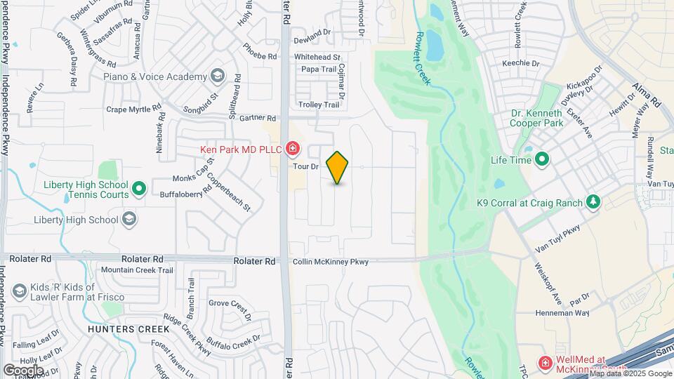 6017 Eldridge Ln Map and Location Details