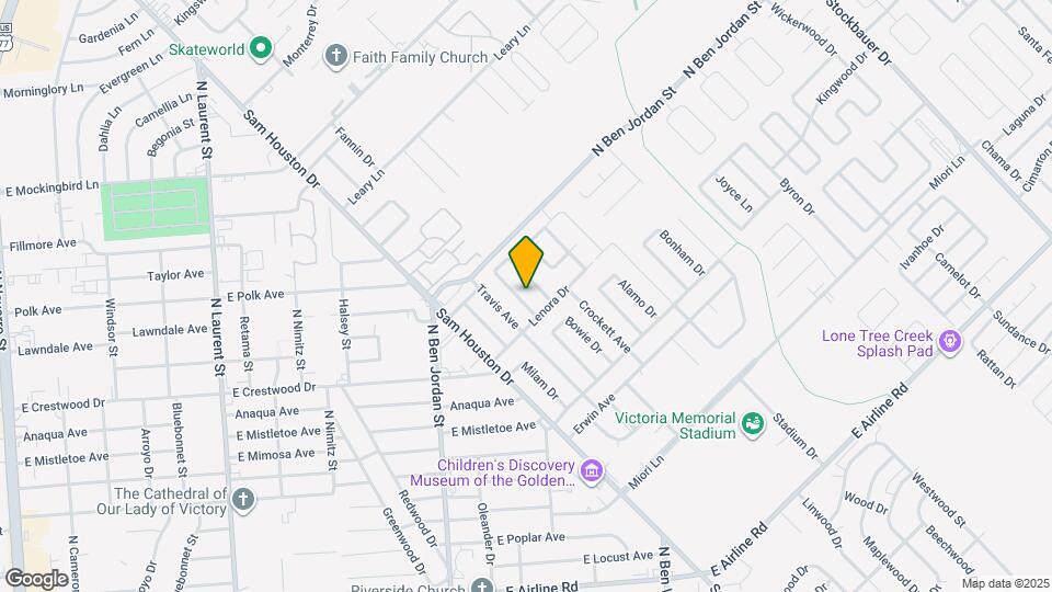 1808 Mission Dr Map and Location Details