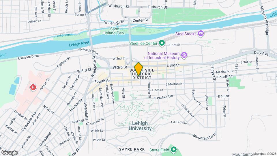 25 E 4th St, Unit apt#1 Map and Location Details