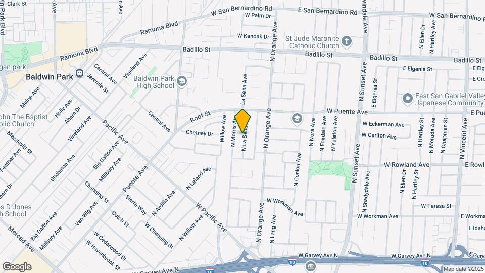 549 N La Sena Ave, Unit Main House Map and Location Details