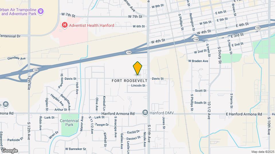 830 Davis St-Unit -1 Map and Location Details