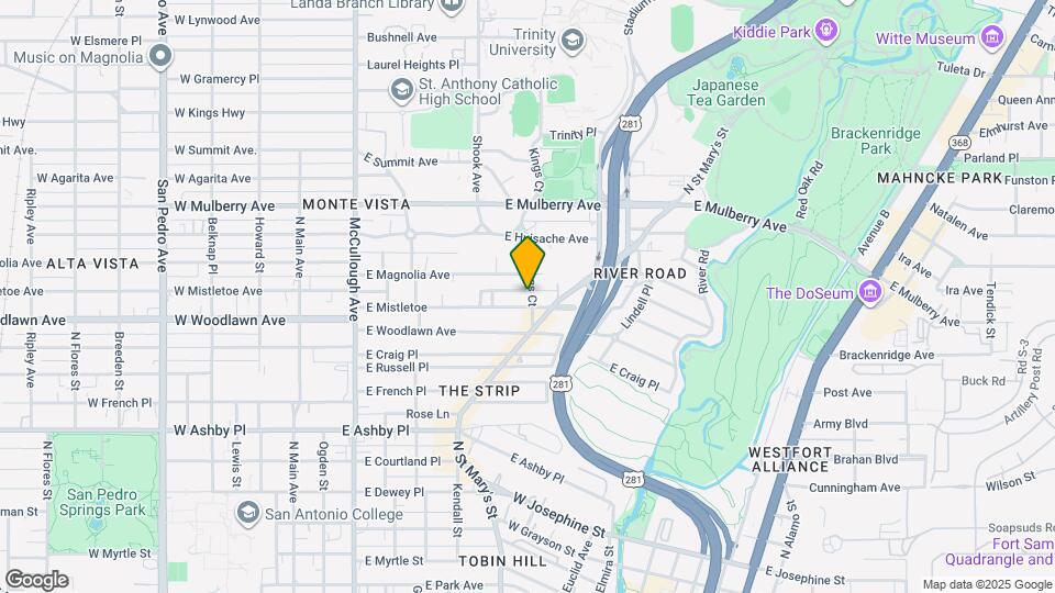 215 Kings Ct Map and Location Details