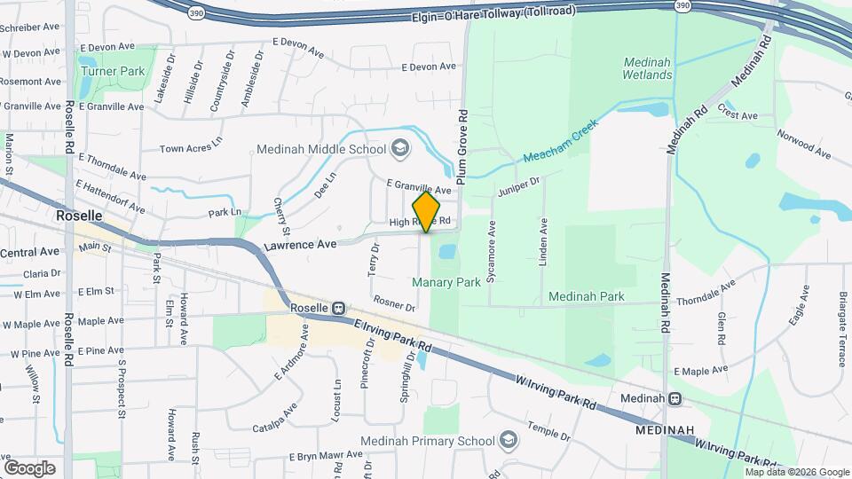 579 Morningside Dr Map and Location Details