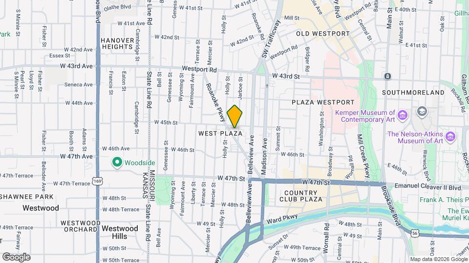 4513 Roanoke Pkwy Map and Location Details
