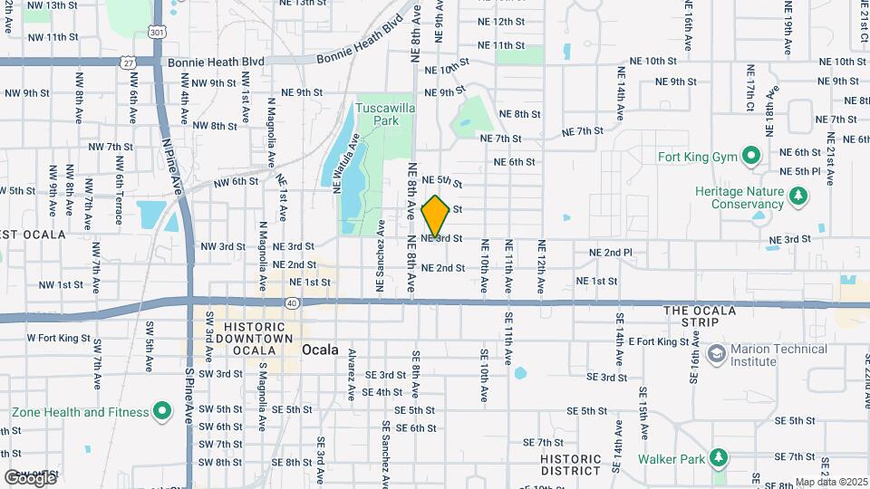 840 NE 3rd St Map and Location Details