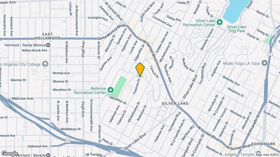 968 Tularosa Dr Map and Location Details