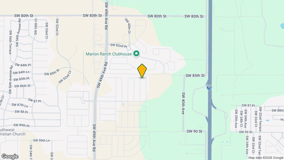 8585 SW 44th Ct Map and Location Details
