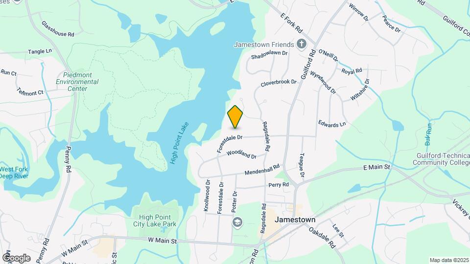 501 Forestdale Dr Map and Location Details