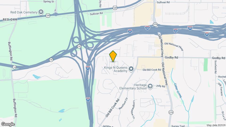3100 Godby Rd Map and Location Details